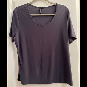 Susan Lawrence Gray Top  Size XL